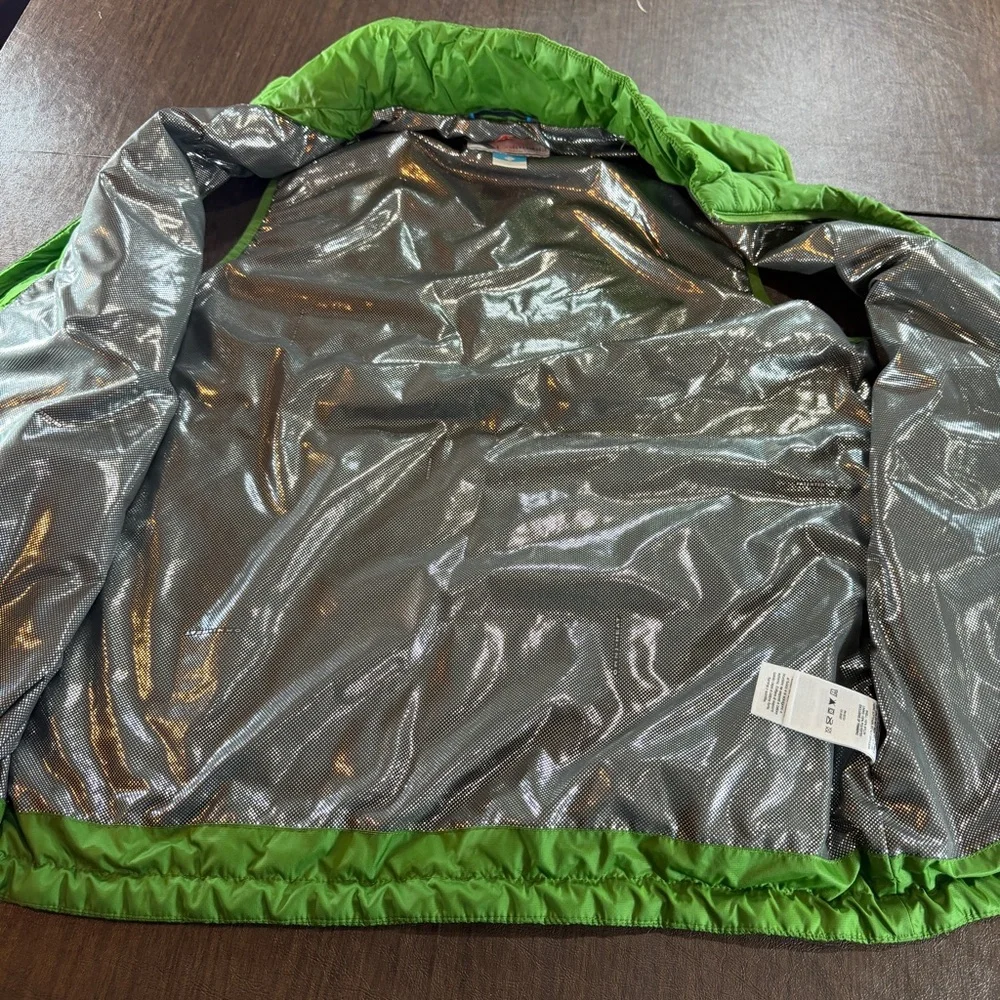 Columbia Lightweight Puffer Vest in Bright Green Sz M - Picture 6 of 9